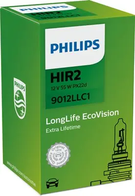 ŻARÓWKA HIR2 55W 12V PHILIPS 9012LLC1 HIR2 LONG LIFE Oferta limitowana