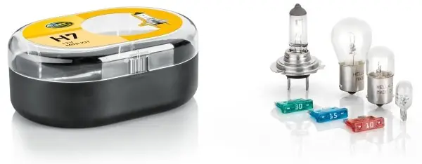 Wyjątkowa oferta Zestaw Żarówek + bezpieczniki H7 P21W R5W T4W