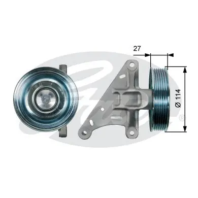 Rolka kierunkowa GATES T36429 Bezpieczna płatność