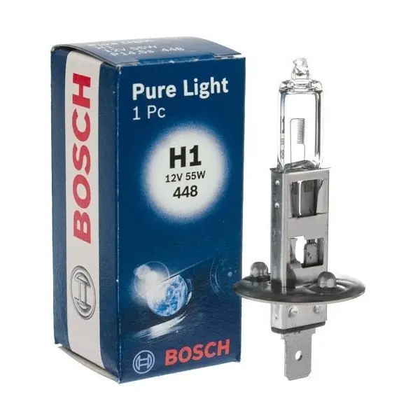 Dodaj do koszyka ŻARÓWKA H1 55W 12V PURE LIGHT BOSCH 1987302011 H1