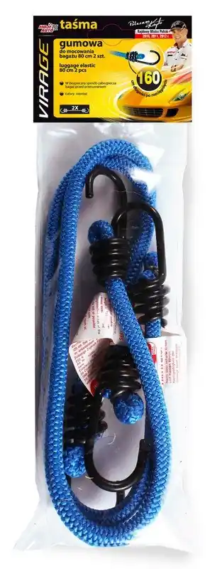 Wyjątkowa oferta TAŚMA GUMOWA DO MOCOWANIA BAGAŻU 80 CM VIRAGE AMTRA 93 004