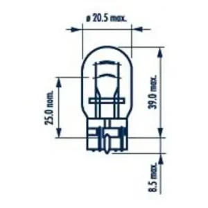 ŻARÓWKA W21/5W 12V Oferta limitowana