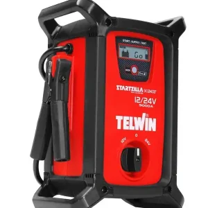 Ostatnie sztuki Ładowarka do akumulatorów TELWIN 829525 BOOSTER z funkcją rozruchu BOOSTER STARTZILLA 9024 XT 12V/24V 9000A