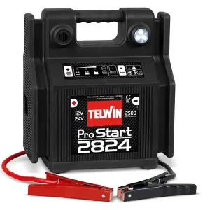 Okazja Ładowarka do akumulatorów TELWIN 829517 BOOSTER z funkcją rozruchu BOOSTER PRO START 2824 12 XT 2500A