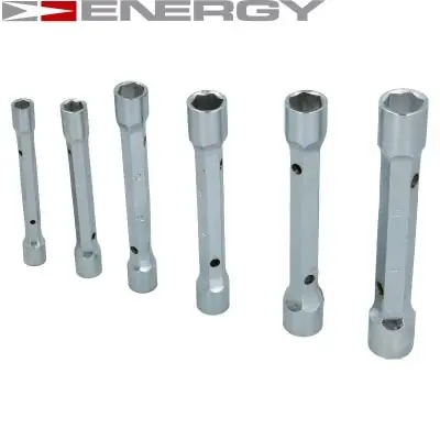 Łatwy zwrot KLUCZE RUROWE 8-17MM HQ 6-KT ENERGY NE00813