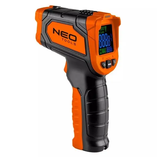 Łatwy zwrot Pirometr, przyrząd do szacowania temperatury NEO Tools 75-276 1991-1