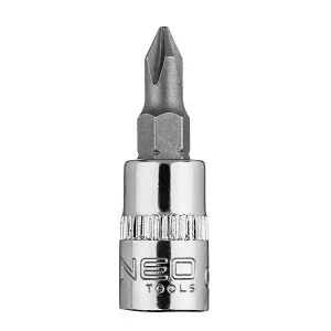 Super okazja Końcówka wkrętakowa PH1 1/4, 37 mm NEO Tools 10-316 TRZPIEŃ KRZYŻAK 1/4