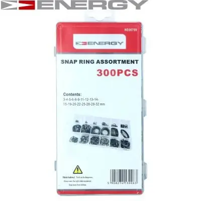 ZESTAW SEGERÓW ZEWN. 285-ELEM. 3-32MM ENERGY NE00799 Do wyczerpania zapasów