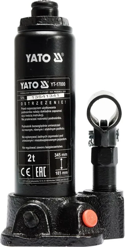 PODNOSNIK HYDRAULICZNY SLUPKOWY 2T Szybka wysyłka