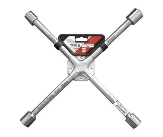 Premium KLUCZ KRZYZAKOWY DO KOL CR-V 17X19X21X22