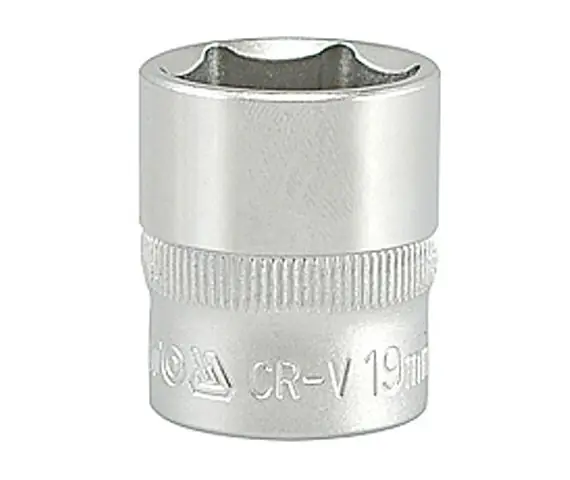 Oferta limitowana NASADKA 19MM 3/8 6-KAT. CV KROTKA
