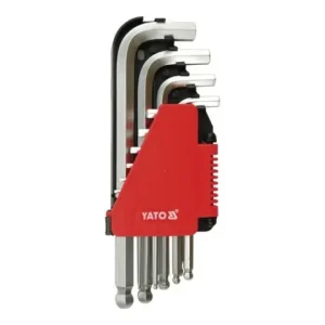 Wyprzedaż KLUCZE HEX KULKA 10CZ. 2-12MM CRV