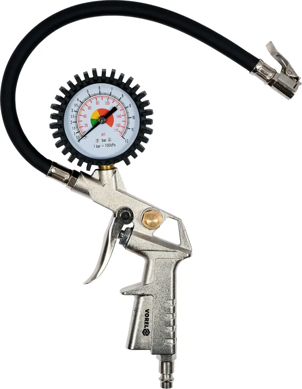 Wyprzedaż PISTOLET DO POMPOWANIA Z MANOMETREM
