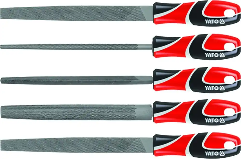 Rabat ZESTAW PILNIKOW DO METALU 250MM 5SZT SZT YATO
