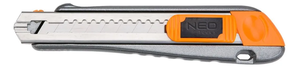 Oferta czasowa Nóż z ostrzem łamanym 18 mm NEO Tools 63 021