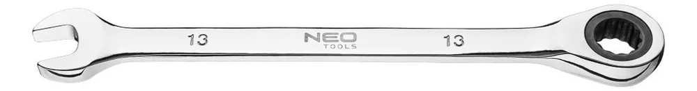 Niska cena Klucz płasko-oczkowy z grzechotką 13 mm NEO Tools 09 065