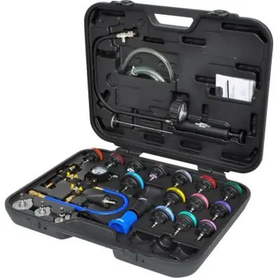 ZESTAW DO SPRAWDZANIA UKŁADÓW CHŁODZENIA 24 cz KS TOOLS 150 1930 4042146307359 Oferta czasowa