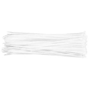 Łatwy zwrot Opaski zaciskowe 4.8 x 370 mm, NEO Tools 01-611 TRYTYTKA370 75 szt., białe