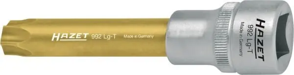 Okazja NASADKA DO GNIAZD TORX 1/2 DŁ.100MM HAZET 992LG T50 4000896103133"
