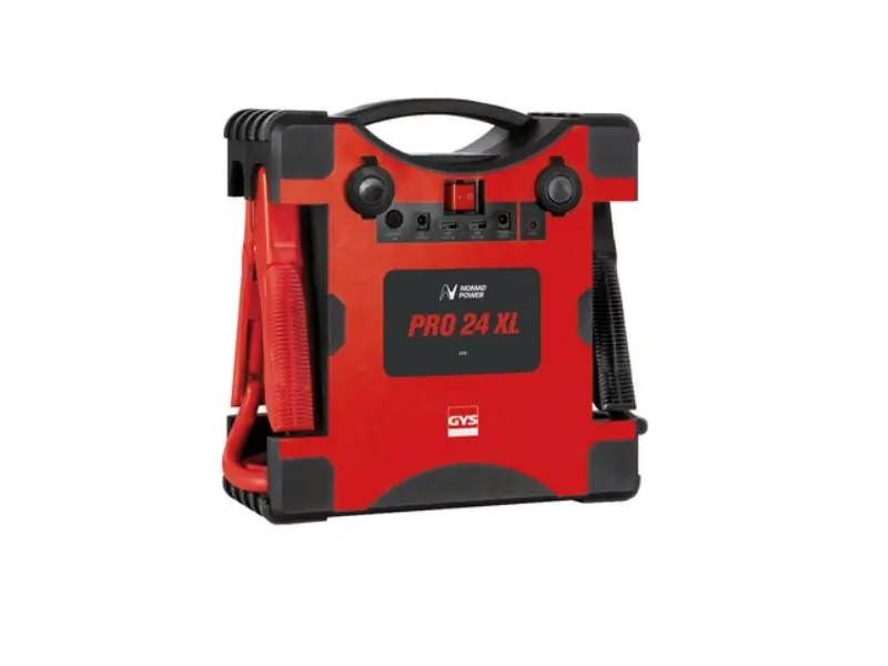 Szybka dostawa Ładowarka do akumulatorów GYS 025905 BOOSTER z funkcją rozruchu BOOSTER NOMAD POWER PRO 24V XL