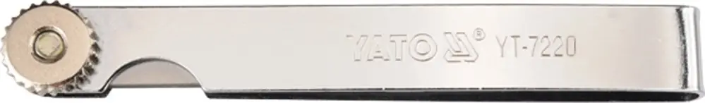 Wysoka jakość SZCZELINOMIERZ 100MM 17 LISTKÓW 0,02-1MM YATO