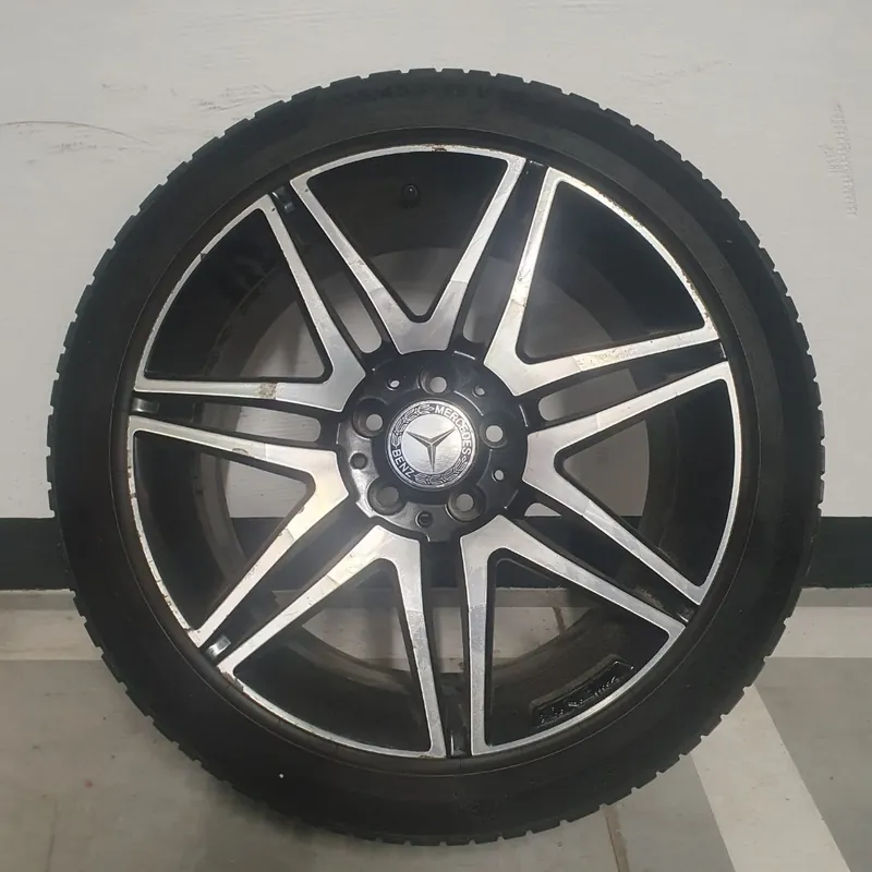 Łatwy zwrot Felga aluminiowa Mercedes C Klasa w204 18" AMG dojazdówka zapas A2044010704