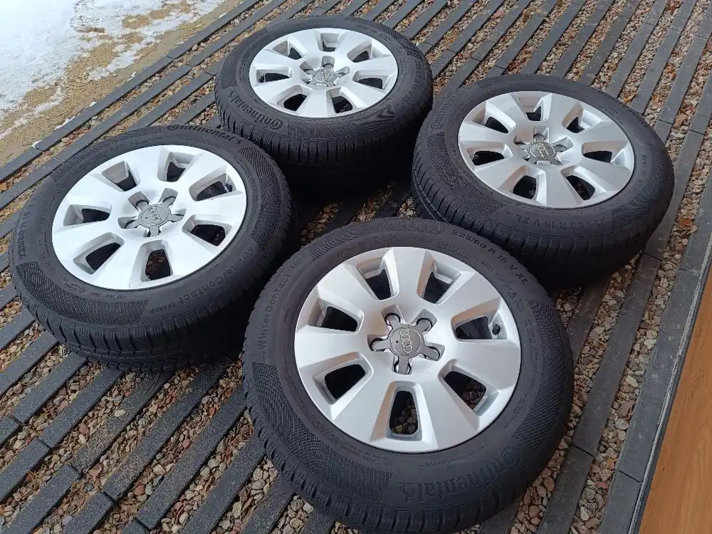 Zamów dziś Koła zimowe,alufelgi 5x112 225/60 16 Continental 4521r Audi A6 C7 66,6mm