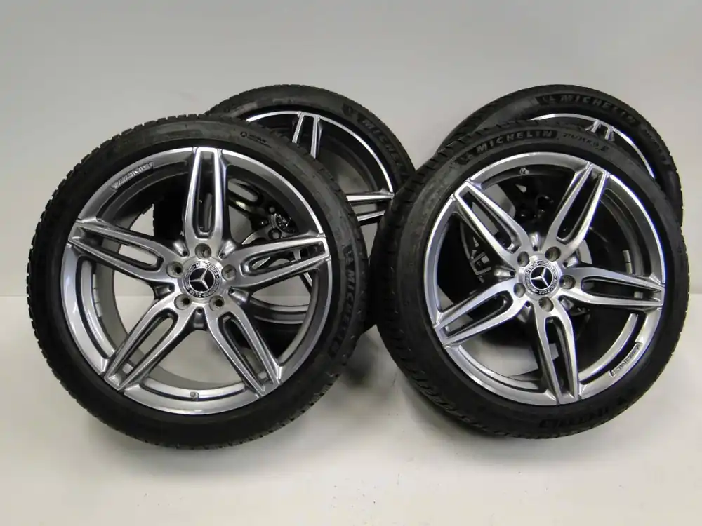 Mercedes E EQS W213 felgi alufelgi AMG koła 19 zima zimówki Michelin Tylko do końca tygodnia